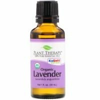 Plant Therapy, 100% чистые эфирные масла, органическая лаванда, 1 ж. унц. (30 мл)