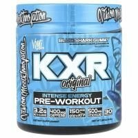 VMI Sports, KXR Original, интенсивная энергия перед тренировкой, жевательная таблетка с синей акулой, 264 г (9,3 унции)