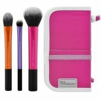 Real Techniques, Travel Essentials, 3 кисти + чехол