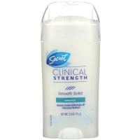 Secret, Clinical Strength, Antiperspirant/Deodorant, Soft Solid, Waterproof, 2.6 oz (73 g)