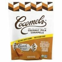 Cocomels, Coconut Cream Caramels, кокосовый сахар, 85 г (3 унции)