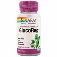 Solaray, GlucoReg - Формула горькой дыни 30 капсул