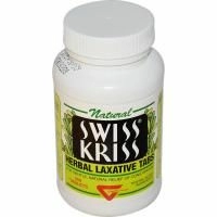 Modern Products, Swiss Kriss, травяные слабительные таблетки, 250 таблеток