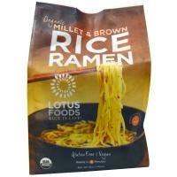 Lotus Foods, Рамен их органического проса и коричневого риса, 4 шт, 10 унций (283 г)