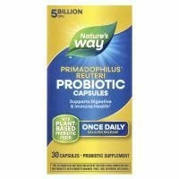 Nature's Way, Primadophilus® Reuteri, пробиотик, 5 млрд КОЕ, 30 капсул