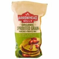Arrowhead Mills, Смесь для блинов и вафель из органических пророщенных зерен, 737 г (26 унций)