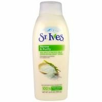 St. Ives, Renew & Purify, Sea Salt & Pacific Kelp Exfoliating Body Wash. 24 fl oz (709 ml)