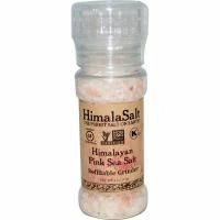 HimalaSalt, Розовая морская соль, перезаправляемая мельничка, 4 унции (113 г)