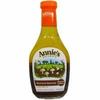 Annie's Naturals, Уксусная заправка с шитике и кунжутом, 16 жидк. унц. (473 мл)