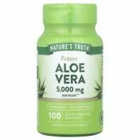 Nature's Truth, Алоэ вера, 5000 мг, 100 капсул быстрого действия