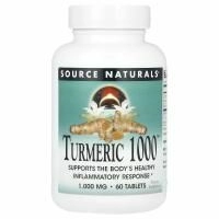 Source Naturals, Куркума 1000 60 таблеток