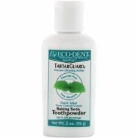 Eco-Dent, TartarGuard, Baking Soda Toothpowder, Fresh Mint, Fluoride Free, 2 oz (56 g)