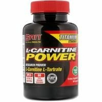 SAN Nutrition, L-карнитин, порошок, 60 капсул
