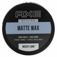 AXE, Матовый воск для укладки, высокая фиксация, слабый блеск, 75 г (2,64 унции)