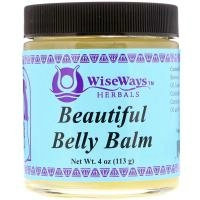 WiseWays Herbals, LLC, Бальзам красоты для живота, 4 унц. (113 г)