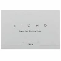 Kicho, Промокательная бумага с зеленым чаем, 50 штук