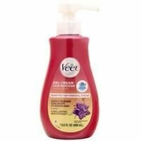 Veet, Гель-крем для удаления волос с Алоэ и цветком фиалки 13,5 жидких унций