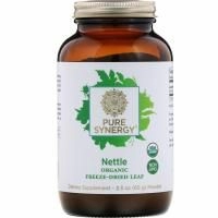 Pure Synergy, Крапива, органический порошок из сублимированных листьев, 65 г