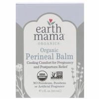 Earth Mama, Органический промежностный бальзам, 2 ж. унц. (60 мл)