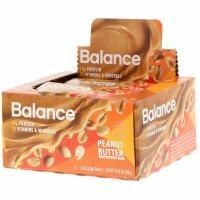 Balance Bar, Батончик Здорового Питания, Арахисовое масло, 6 батончиков, 1,76 унции (50 г) каждый
