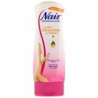 Nair , Лосьон для удаления волос, с густым маслом какао и витамином E, 255 г