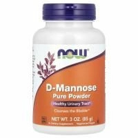 Now Foods, Порошок D-маннозы, 85 г (3 oz)