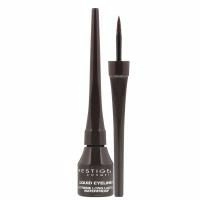 Prestige Cosmetics, Жидкая подводка для глаз, водостойкая, черная/коричневая 0,1 унции (3 мл)