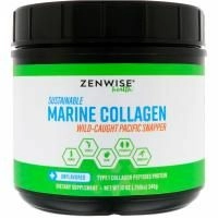 Zenwise Health, Экологичный морской коллаген, без ароматизаторов, 12 унц. (340 г)