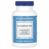 The Vitamin Shoppe, B-Complex 100, витамины группы B, 100 растительных капсул