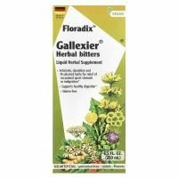 Floradix, Floradix, Gallexier, травяная добавка в виде жидкого экстракта, 250 мл (8,5 жидк. унции)