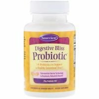 Nature's Secret, Пищеварительный пробиотик Bliss, 30 запатентованных таблеток в желатиновой оболочке