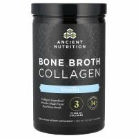 Dr. Axe / Ancient Nutrition, Коллаген из костного бульона, Ваниль, 517 г (18.2 oz)