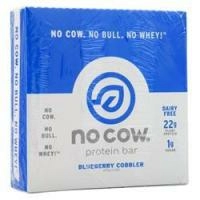 D's Naturals, Батончик No Cow протеиновый Blueberry Cobbler 12 батончиков