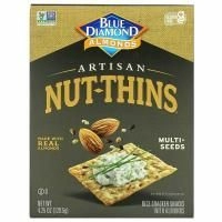 Blue Diamond, Artisan Nut-Thins, многосемянные крекеры-закуски, 120,5 г (4,25 унции)