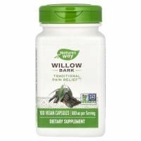 Nature's Way, Ива, 400 мг, 100 вегетарианских капсул