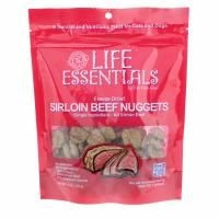 Cat-Man-Doo, Life Essentials, Сублимированные наггетсы из говяжьей вырезки, для кошек и собак, 6 унций (170 г)
