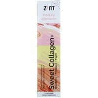 Zint, Сладкий коллаген+ клубника, ананас, персик, 3 порционных пакетика по 5 г