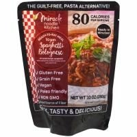 Miracle Noodle, Готовый к употреблению продукт, веганские спагетти болоньезе, 10 унций (280 г)