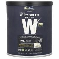 Biochem, 100% изолят сывороточного протеина, натуральный вкус, 699 г (24,6 унции)