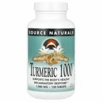 Source Naturals, Куркума 1000 ™, 1000 мг, 120 таблеток
