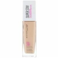 Maybelline, Super Stay, основа для максимальной плотности, оттенок 105 «Светлая слоновая кость», 30 мл