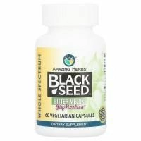 Amazing Herbs, черный тмин, горькая дыня, 60 вегетарианских капсул