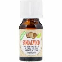 Healing Solutions, На 100% чистое эфирное масло, сандаловое дерево, 10 мл