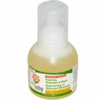 Lafe's Natural Bodycare, Детский пенный шампунь и состав для мытья, не содержит отдушки, 12 унций (354 мл)