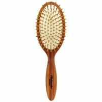 Fuchs Brushes, Расчески Ambassador, из бамбука, большая, овальная, деревянные колышки, 1 расческа