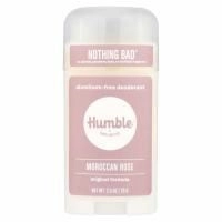 Humble Brands, Дезодорант без алюминия, марокканская роза, 70 г (2,5 унции)