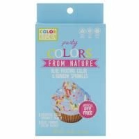 ColorKitchen, Вечеринка, природные цвета, синий ледяной цвет и радужные брызги, 37,74 г
