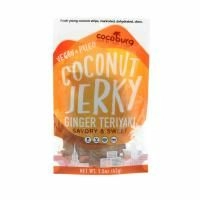 Cocoburg LLC, Кокос вяленый, имбирь и терияки, 1,5 унц. (43 г)
