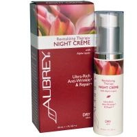 Aubrey Organics, Оздоравливающий ночной крем с альфа-липоевой кислотой, 1  унция (30 мл)