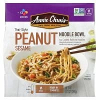Annie Chun's, Тарелка лапши, арахис и кунжут, мягкая, 8,8 унц. (250 г)
